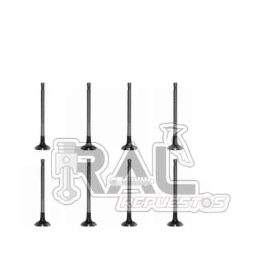 JUEGO 8 VALVULA ADMISION NISSAN NP300 2.3 2015-2019