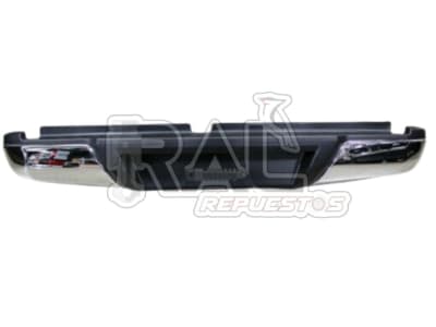 Parachoques Trasero Cromado Nissan NP300 2015-2021 Con Soporte Y Pisadera FPI