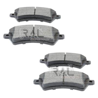 JUEGO PASTILLAS DE FRENO DELANTERAS HIGH CARBON TOYOTA COROLLA 2002-2008