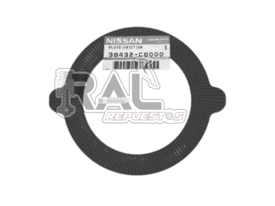 DISCO FRICCION DIFERENCIAL NISSAN TERRANO D22 1999-2016 C-U1