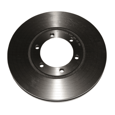 DISCO FRENO DELANTERO KIA FRONTIER 2.5 2.7 1997-2011 VENTILADO 6 HOYOS STP1