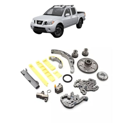 KIT DISTRIBUCION NISSAN NAVARA 2.5 DIESEL 2007-2013 ORIGINAL CADENA DOBLE (NO HD)1