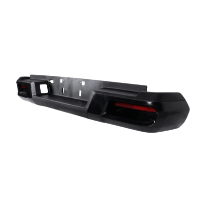 Parachoques Trasero Negro Con Reflectantes Maxus T60 2017-2025 Diforza