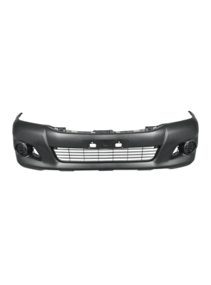 Parachoques Delantero Con Hoyo Y Moldura Neblinero Toyota Hilux 2012-2015 FPI3