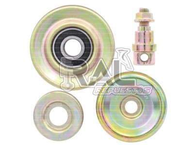 POLEA TENSORA CORREA DIRECCION AIRE NISSAN TERRANO D22 X-TRAIL T30 WURTEX