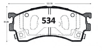 PASTILLAS FRENO DELANTERAS HAIMA 3 1.8 2007-