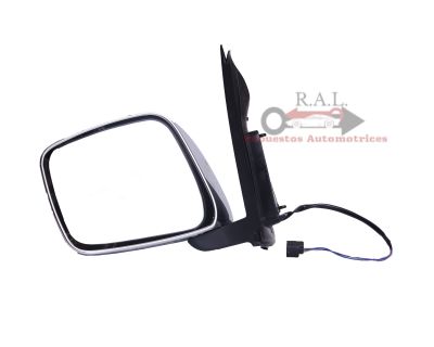 ESPEJO ELECTRICO IZQUIERDO CROMADO NISSAN NAVARA 2007-2016