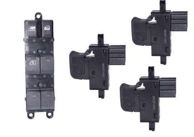 PACK BOTONERA ALZA VIDRIO NISSAN TIIDA 2007-20163