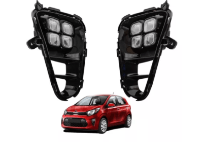 Kit DRL Biseles con Led Blanca - Luz Intermitente Kia Morning (2017-2022)1