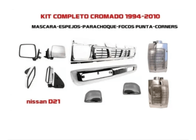 Kit Frontal Cromado Nissan D21 1994-2010