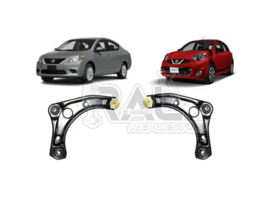 PAR DE BANDEJAS NISSAN VERSA 12-20/ MARCH 12-201