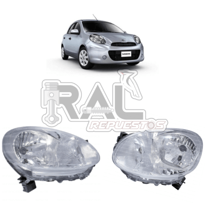 PAR OPTICOS NISSAN MARCH 2012-2014