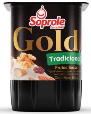 YOGHURT GOLD TRADICIONAL SOPROLE 165GR1