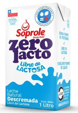 LECHE NATURAL DESCREMADA SIN LACTOSA 1LT SOPROLE1