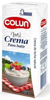 CREMA NATURAL PARA BATIR 200ML COLUN1