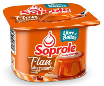 POSTRE FLAN CARAMELO 110GR SOPROLE1