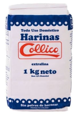 HARINA FLOR COLLICO SIN POLVOS DE HORNEAR 1 KG1
