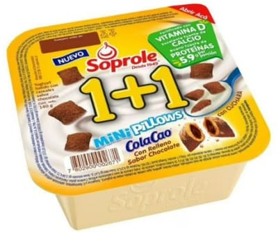 YOGHURT CON CEREAL 1+1 COLACAO MINI PILLOWS 150 G1