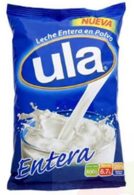 LECHE EN POLVO ENTERA ULA 800G1