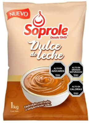 DULCE DE LECHE SOPROLE BOLSA 1 KG1