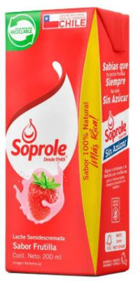 LECHE FRUTILLA 200ML SOPROLE1