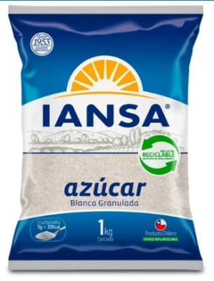 AZUCAR BLANCA GRANULADA  IANSA 1KG1
