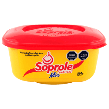 MARGARINA MIX CON MANTEQUILLA TRADICIONAL 500GR SOPROLE1
