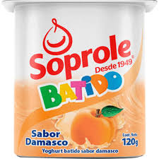 YOGHURT BATIDO DAMASCO SOPROLE 120GR
