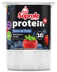 YOGHURT PROTEIN TROZO ARANDANO-FRUT SOPROLE 155GR