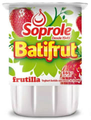 YOGHURT BATIFRUT FRUTILLA 165GR SOPROLE