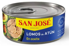 LOMITOS DE ATUN EN ACEITE SAN JOSE 160 GR