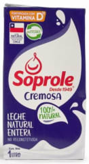 LECHE CREMOSA NATURAL 1LT SOPROLE