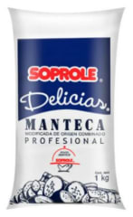 MANTECA PROFESIONAL DELICIA SOPROLE 1KG