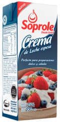 CREMA NATURAL ESPESA 200ML SOPROLE