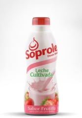 LECHE CULTIVADA FRUTILLA SOPROLE 1LT