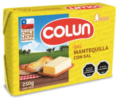 MANTEQUILLA CON SAL 250GR COLUN