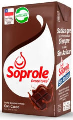 LECHE CHOCOLATE SOPROLE 1L UHT