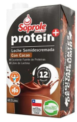 LECHE PROTEIN CHOCOLATE SEMIDESCREMADA 1LT SOPROLE
