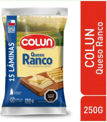 QUESO RANCO LAMINADO 250GR COLUN