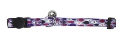 Collar Anti - Ahorque Peces Morados Wonder Cat1