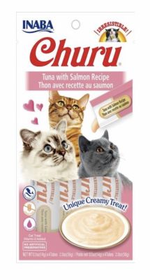 Churu Gato Atún con Salmón