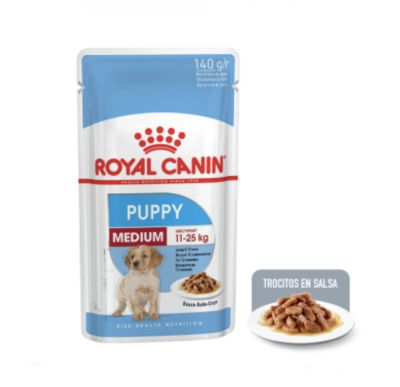 Royal Canin Pouch Medium Puppy  - Valor Promoción (antes $1.990)1