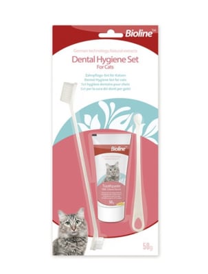 Kit Pasta Dental Gato Bioline