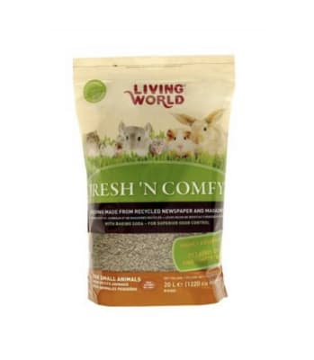 Living World Sustrato Natural Pequeños Animales 20 Litros