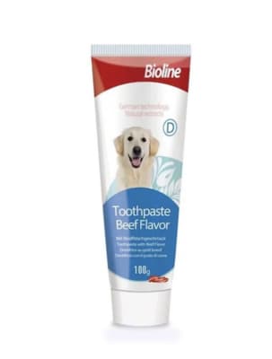 Pasta Dental Sabor Carne Bioline
