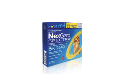 Nexgard Spectra 3,6 a 7,5 kg - 1 comprimido1