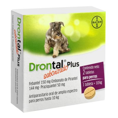 Drontal Plus Saborizado hasta 10 kg1