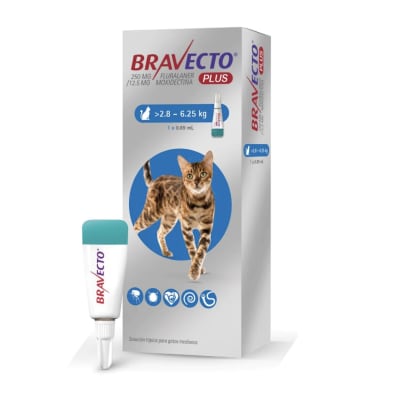Bravecto Plus 2.8 a 6.25 kg