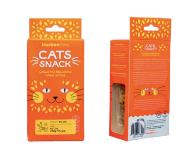 Galletas Rellenas Cats Snack Atún con Pollo