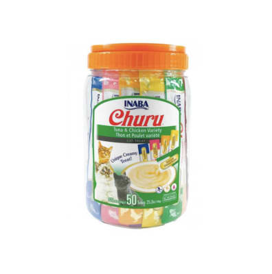 Churu Atún & Pollo Variedades 50 unidades - Valor Promoción (antes $29.990)